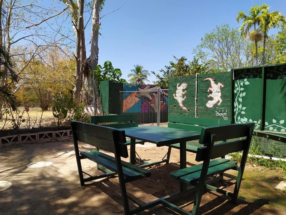 Palm Court Backpackers Hostel Katherine Bagian luar foto